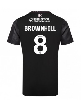 Burnley Josh Brownhill #8 Replika Borta Kläder 2024-25 Kortärmad